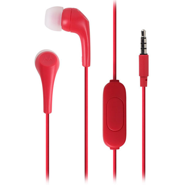 Motorola Earbuds 2 In Ear Wired Earphones (Red)